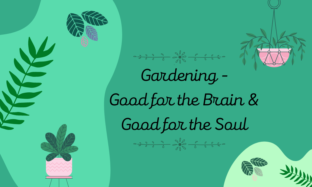 Gardening: Good For The Brain & Good For The Soul