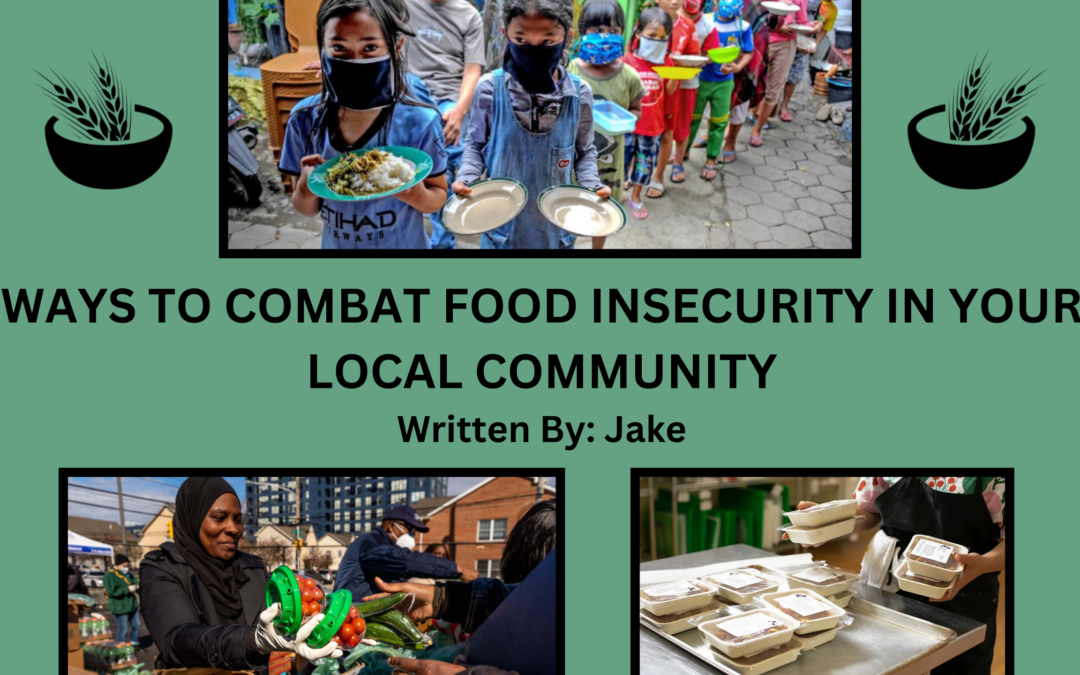 Ways to Combat Food Insecurity in your Local Community
