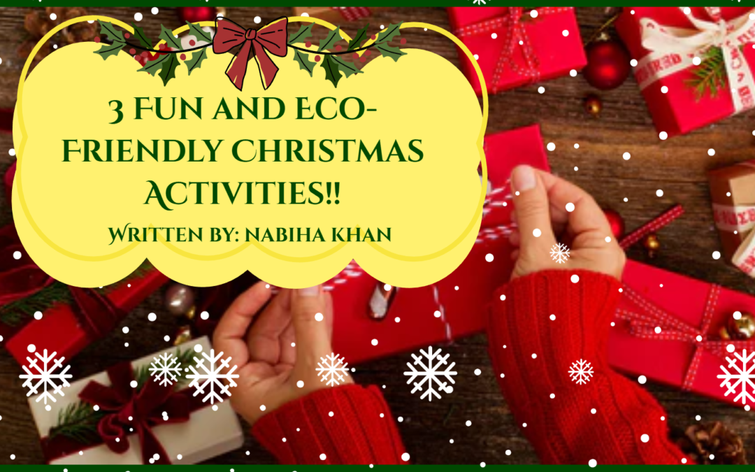 3 Fun & Eco-Friendly Christmas Activities