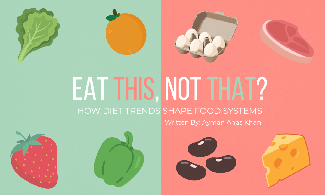 Eat This, Not That? How Diet Trends Shape Food Systems