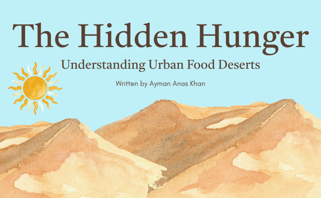 Urban Food Desserts